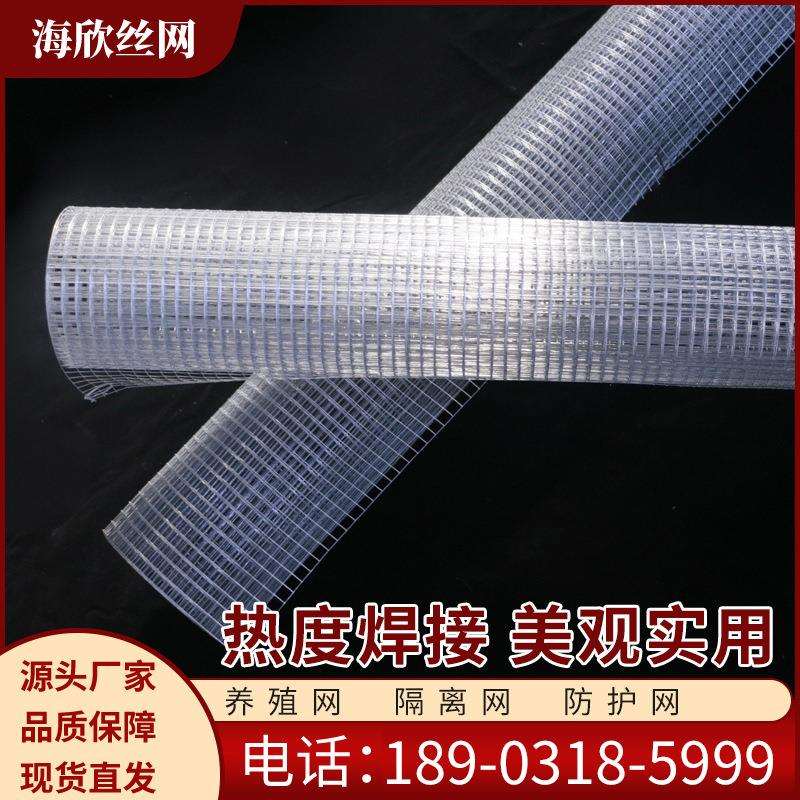 镀锌钢丝网内外墙保温抹灰网桥梁建筑工地碰焊镀锌电焊网片抹墙网