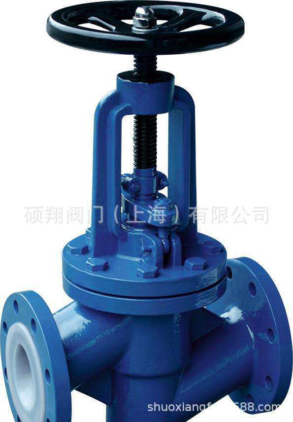 衬氟截止阀J41F46衬氟闸阀衬氟止回阀上海硕翔阀门厂家销售