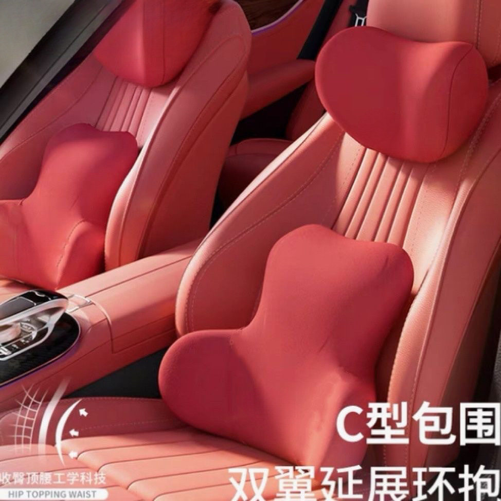 L6F汽车腰靠开车护腰神器腰部支撑座椅腰托靠枕靠背腰枕车内靠垫