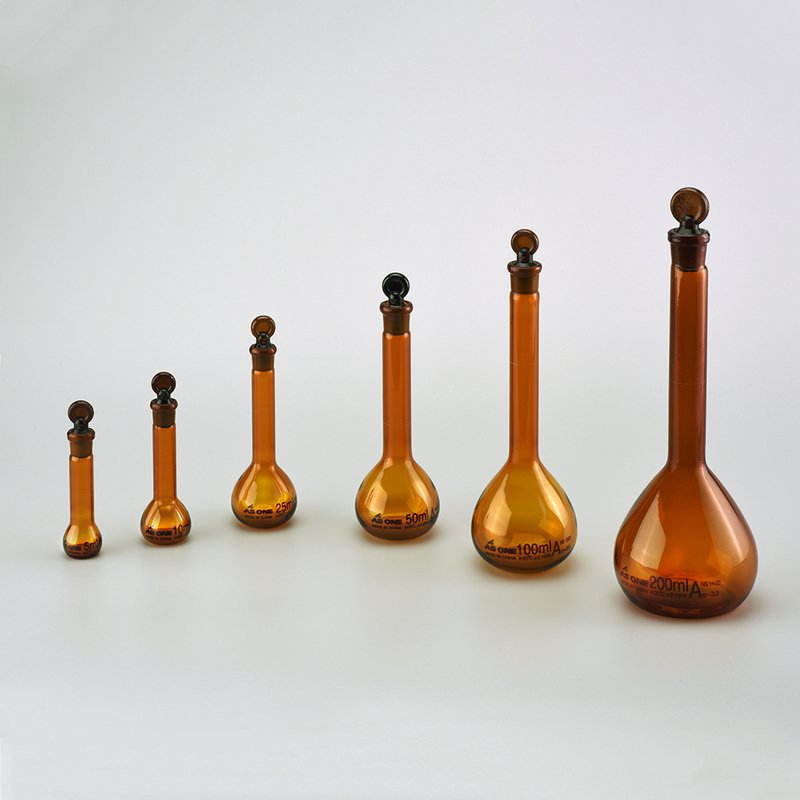 ASONE 亚速旺 棕色容量瓶(A级) 4212-1000-15N 1000ml