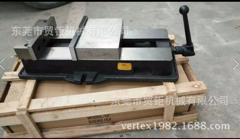 台湾10寸精密平口钳250角固式虎钳铣床加工中心大开口机用平口钳