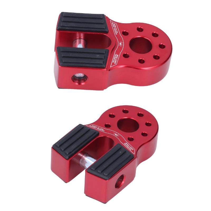 电动绞盘钩绳拖车钩平面连接器 电动绞盘钩 越野改装自救弹力绳挂