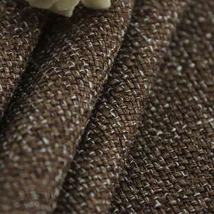 厂家直销新款棉麻质感色织布 沙发套窗帘抱枕服装面料 可零件