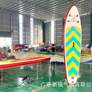 充气冲浪板户外加厚拉丝滑水板彩色个性极限运动滑水板水上漂浮板