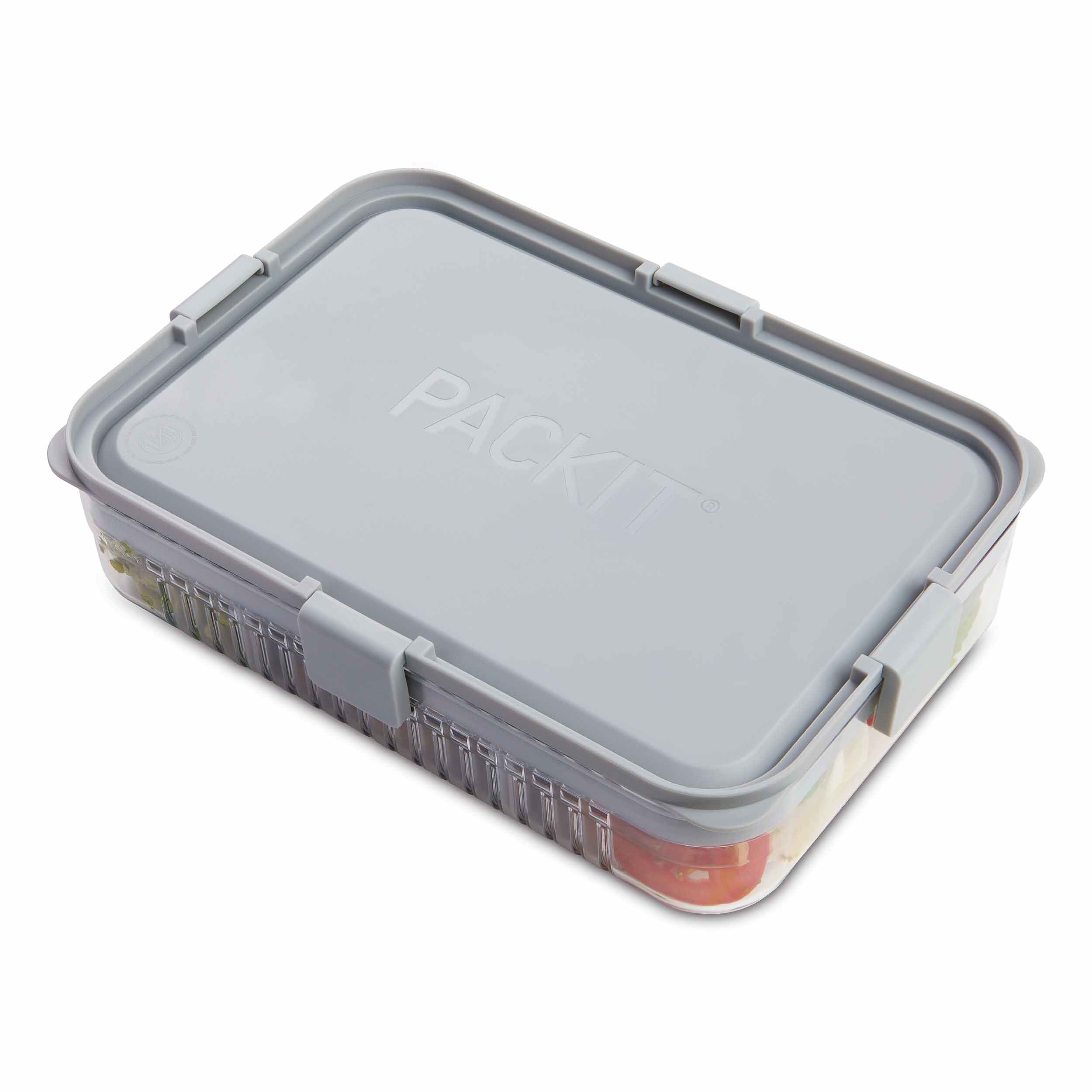 美国PackItMod钢化玻璃保鲜盒可微波炉加热饭盒冰箱收纳午餐盒