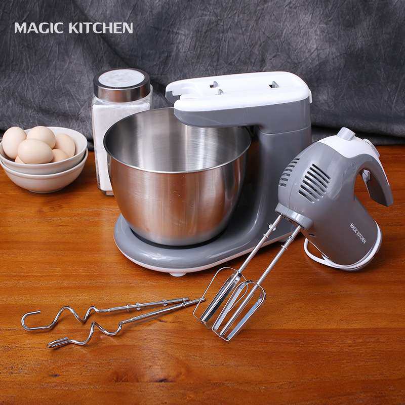 电动打蛋器 家用手持台式打奶油和面烘培搅拌机小家电 含盆搅拌棒