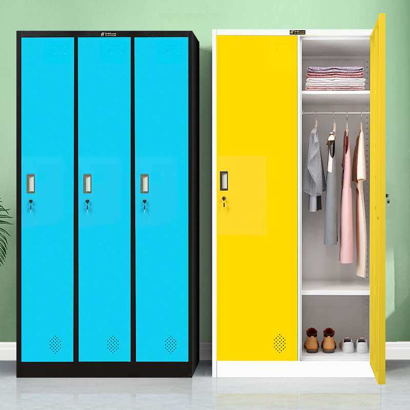 钢制员工柜储物柜带锁铁皮柜加厚家用阳台收纳柜子职员宿舍更衣柜,农机/农具/农膜,割灌机/割草机/油锯,淘宝优惠券,粉丝福利购,淘宝优惠卷