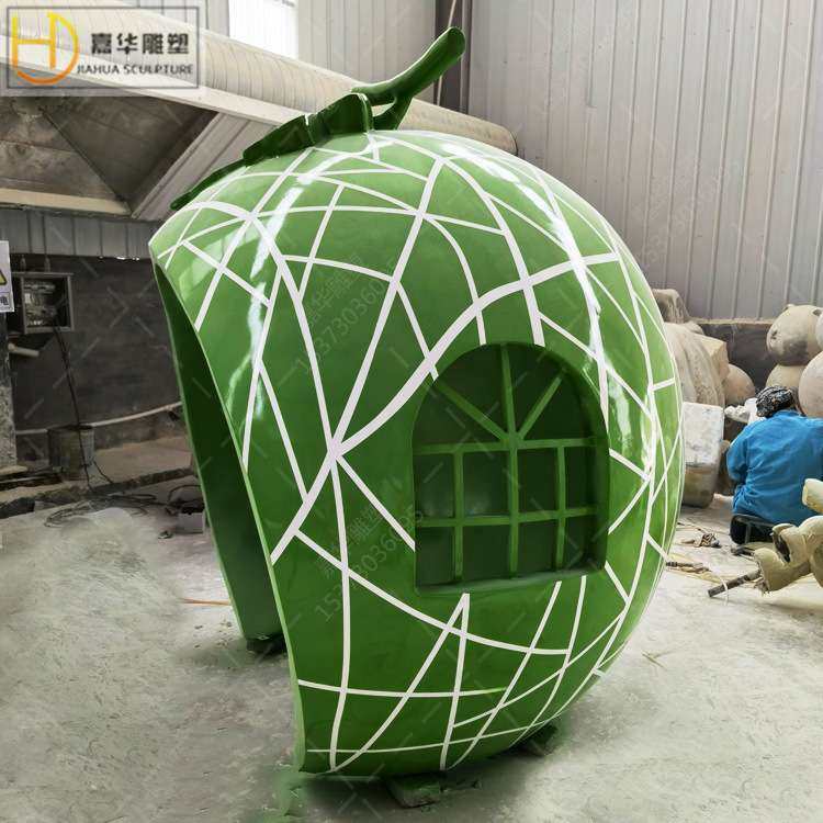 大型果园西瓜玻璃钢哈密瓜亭子雕塑水果屋雕像树脂美陈模型摆件,农机/农具/农膜,割灌机/割草机/油锯,淘宝优惠券,粉丝福利购,淘宝优惠卷