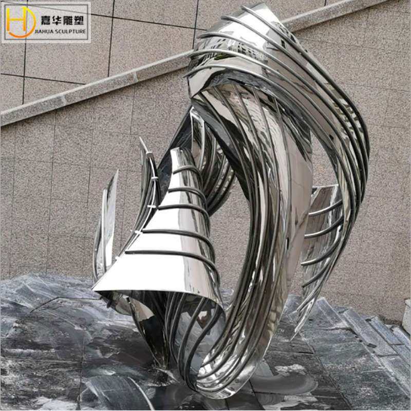 不锈钢抽象飘带雕塑金属铁艺异形扭曲景观园林公园装饰摆件制作,农机/农具/农膜,割灌机/割草机/油锯,淘宝优惠券,粉丝福利购,淘宝优惠卷