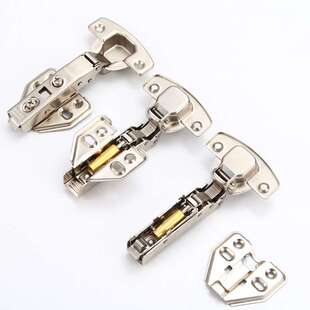 1.2厚冷扎钢铰链合金尾扣阻尼液压缓冲衣柜门橱柜门冷扎钢铰链