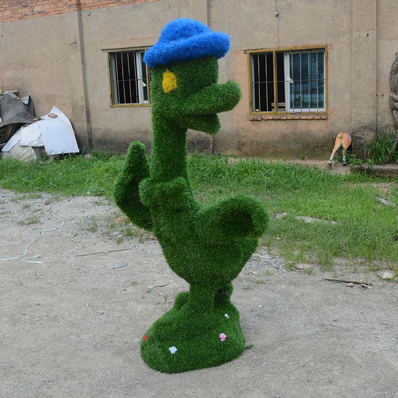 玻璃钢卡通鸭子绿植雕塑 户外公园景观摆件小区装饰美陈动物雕塑,农机/农具/农膜,割灌机/割草机/油锯,淘宝优惠券,粉丝福利购,淘宝优惠卷