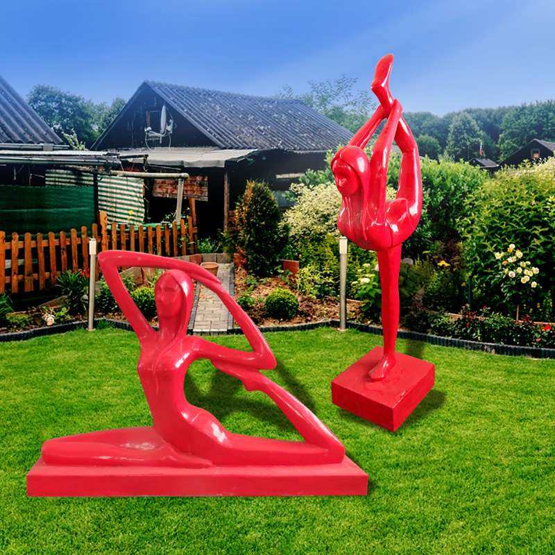 玻璃钢抽象人物雕塑建筑物入口道路瑜伽少女运动摆件体育主题雕塑,农机/农具/农膜,割灌机/割草机/油锯,淘宝优惠券,粉丝福利购,淘宝优惠卷