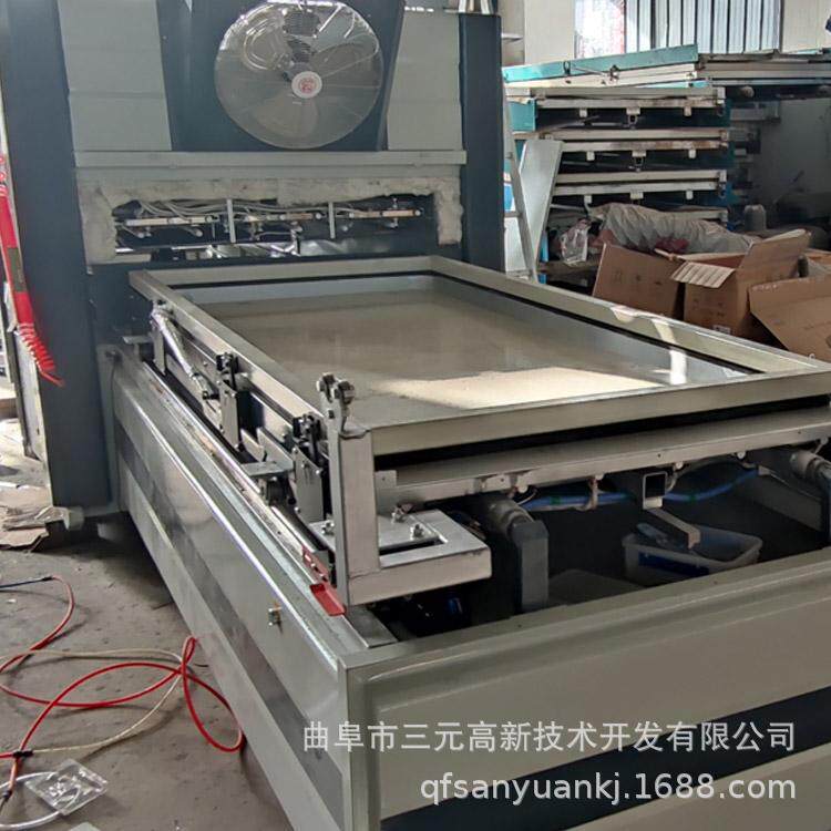 智能大负压橱柜衣柜门真空覆膜机 皮革软硬包吸塑机 软包门吸塑机