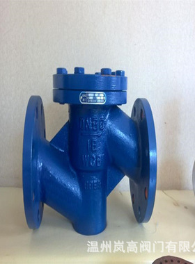 H41J-10C 衬胶止回阀 升降式止回阀 铸钢材质 H41J-16C DN125