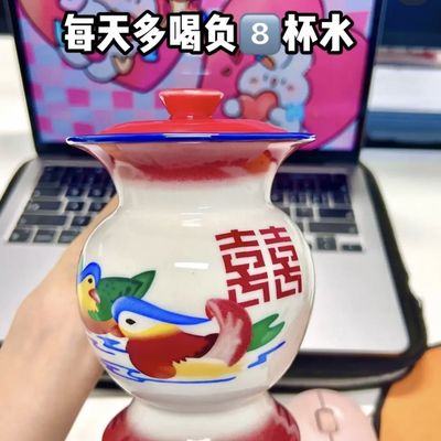 速发直播间道具氛围搞笑场景痰盂水杯主动互播pk玩具气氛直播工具