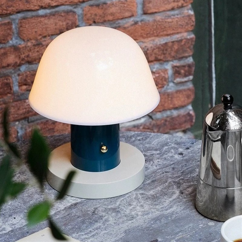 速发丹麦setago JH27蘑头台卧 便捷无线充电书房灯室床菇台灯