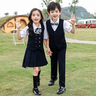 速发六一幼儿小毕业服装 赛诵比朗演出服儿童合唱班服园学生毕业照