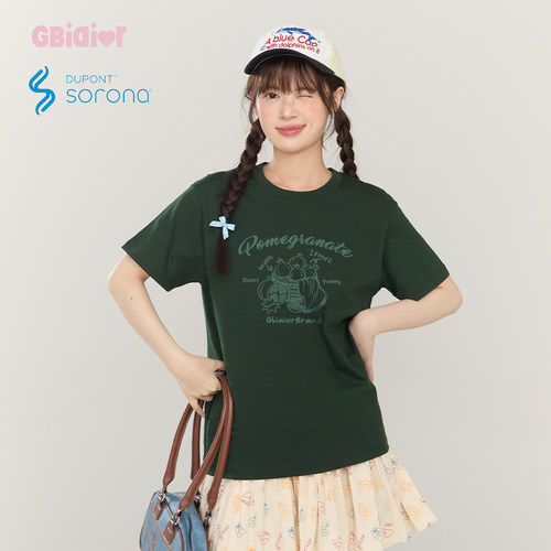 Gbiaior索罗娜230G正肩T恤