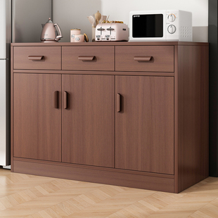 速发餐边柜茶水柜子储客柜物厅置墙靠物柜家用厨房橱柜小收纳柜备