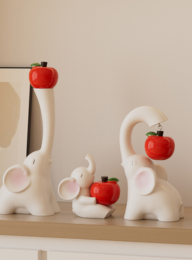 速发一家三大装象客厅电视柜酒柜口饰品摆件套装搬家礼物乔迁新居