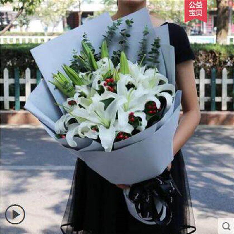 速发内蒙古通辽市同城速递红玫瑰花束生日礼盒科尔沁区花店送花