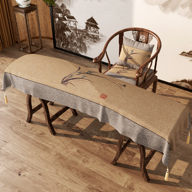 速发新盖式古筝罩防尘盖布琴弦遮尘罩布家用古风古琴通用琴键保护