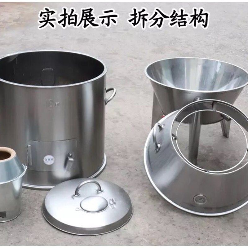 不锈钢60cm双层木炭烤鸭炉烧鹅炉烧鸡炉烤羊排吊炉烧烤炉叉烧炉具