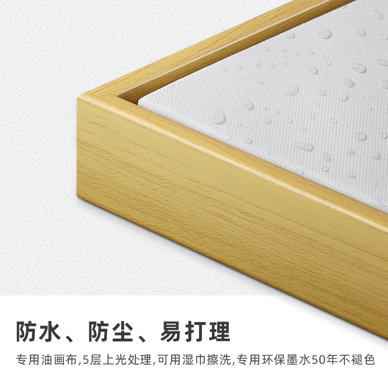 复古禅意心境荷花玄关装饰画走廊过道竖版挂画茶室书房中国风挂画图片