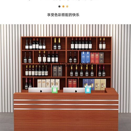 好货收银台小柜子吧台桌吧台柜简易餐馆便利餐饮店铺小型转角前台