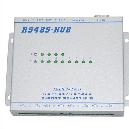 好货加强隔离型双向8路八口RS485集线器hub中继器共享器 JPX-6084