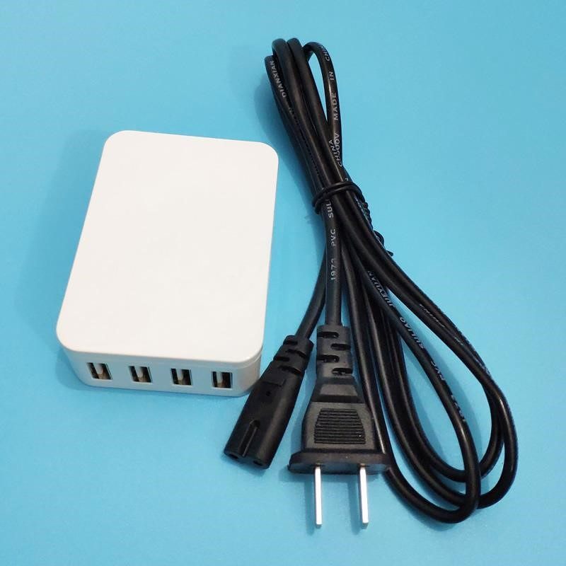 车船用手机充电器12V 24V 36V直流4口USB输出5A适配器25W专用电