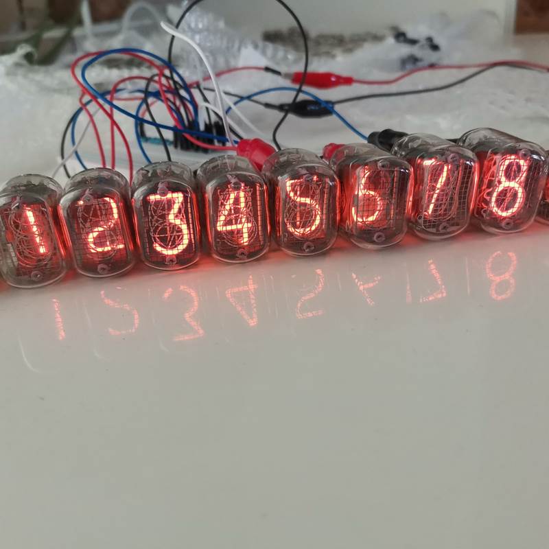 极速厂家进口In12辉光辉光管前苏联俄罗斯diy创意时钟闹钟真空管i