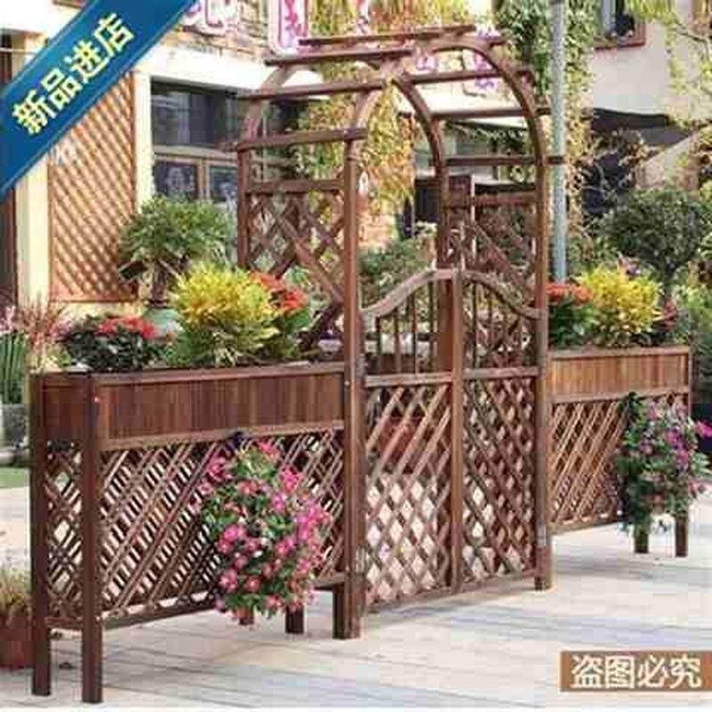 隔离厅馆隔断店h门口公司花园咖啡火锅装饰栅栏花架茶室奶茶店