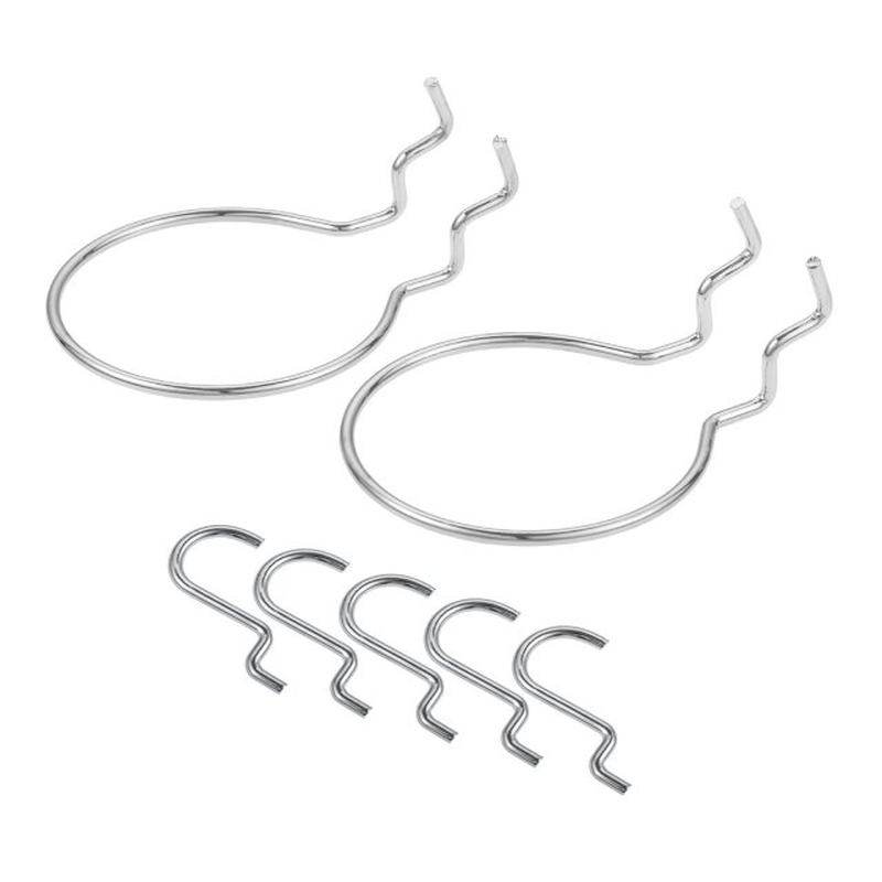 5/2 Pcs Pegboard Organization Plier Holder Peg Hook U Wire D