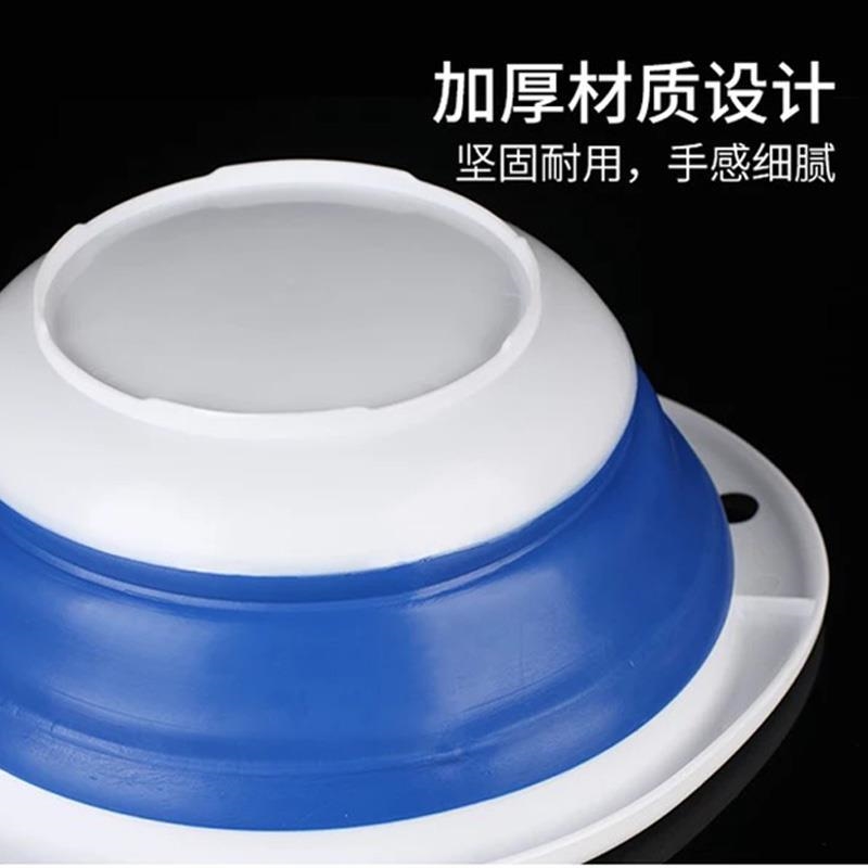 可折叠鱼饵拌料盆拉饵盘饵料盆开饵盆和饵盆钓鱼用品垂钓装备渔具