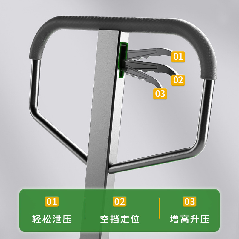 2T3吨堆高机液压搬运车仓储物流超市拉货地牛动托盘装卸车