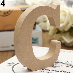Wood Wooden Letters Hanging Freestanding Alphabet