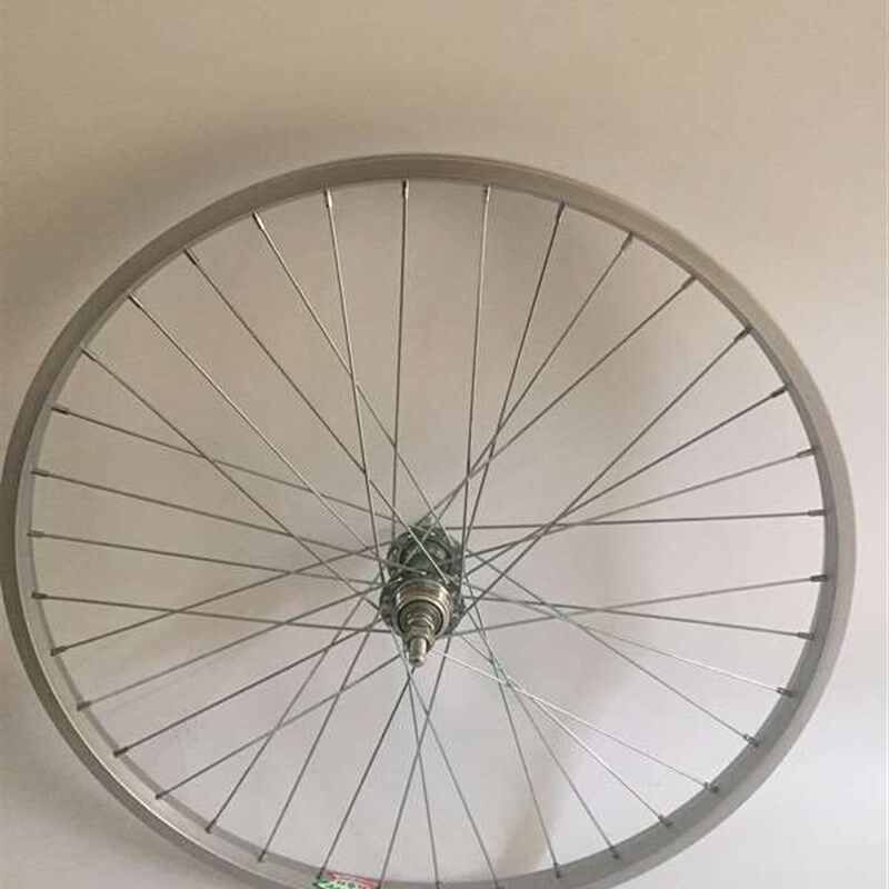 16/20/22/24/26寸x1.95/2.125山地自行车铝合金车圈36孔钢圈轮组