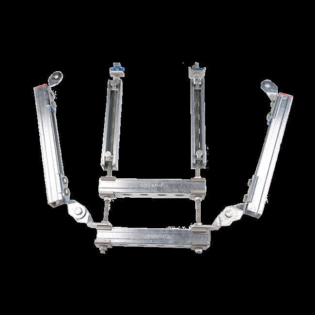 厂促新抗震支架镀锌导轨c型钢通z风管道配件镀锌槽钢檩条桥架销品