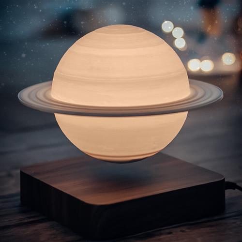 月球小夜灯卧室床头灯3d打印蓝牙音乐灯装饰台灯桌面氛围灯摆件灯