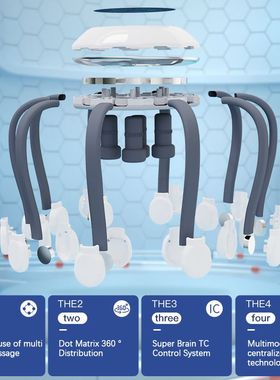 Head Massager Scalp Massager Head Grabbing and Head Flexing