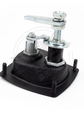 MS858C压缩型锁工业柜锁黑色迫紧面板工程车汽车门方锁机罩T型锁