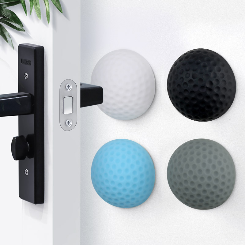 免打孔门吸新款硅胶门碰门把手防撞门挡门阻器卫生间隐形吸门器