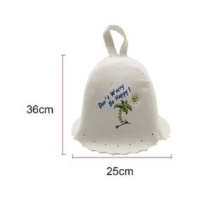AA Free Size Print Sauna Hat Accessories Fashion Russian