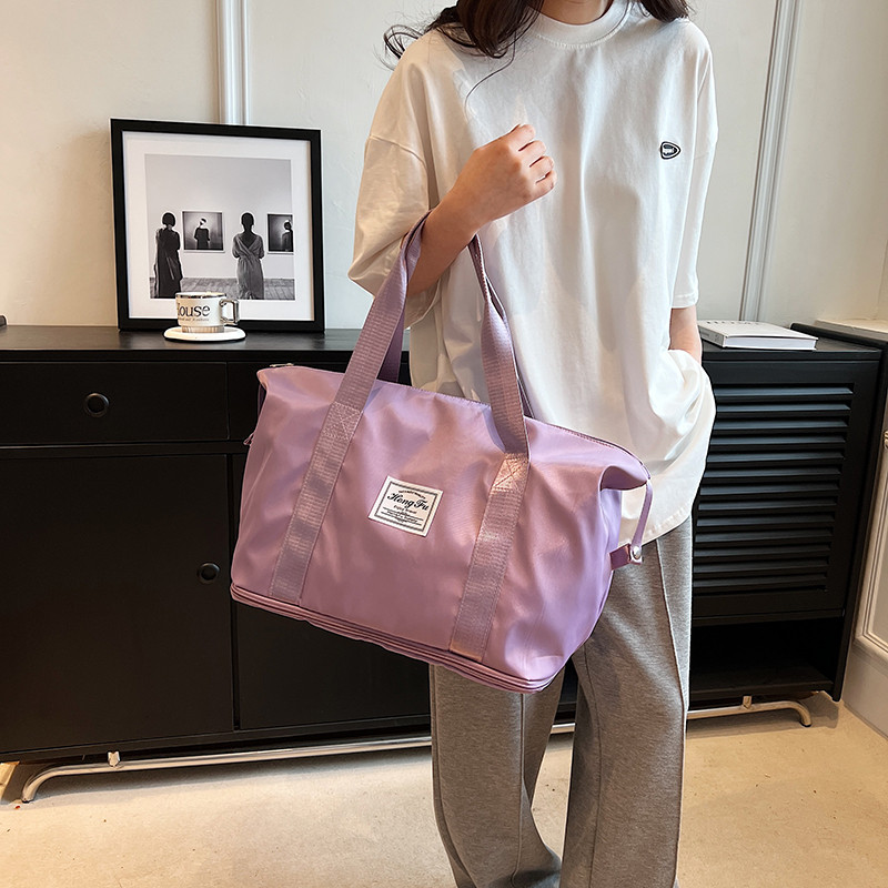 短途学院风旅行包多功能行李包手提出差套拉杆收纳袋大容量待产包