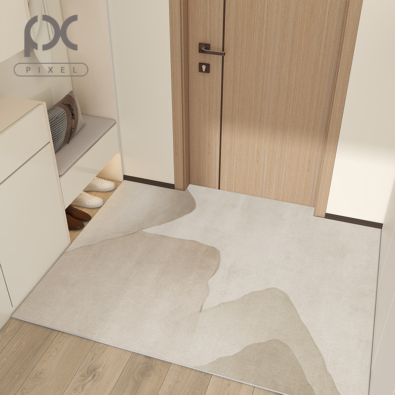 地垫入户门垫级感防滑门口玄关垫子家用加厚客厅脚垫耐脏免擦洗