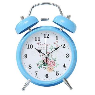 钟意轩闹钟创意学生可爱床头女现代简约小清新小闹钟静音儿童卡通