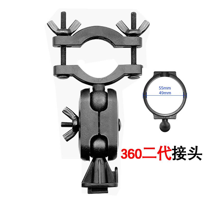360隐藏式G600美猴王三代行车记录仪专用固定后视镜记录仪支架