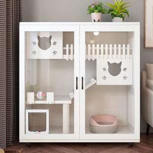 Cat villa cage cat nest four seasons general household solid