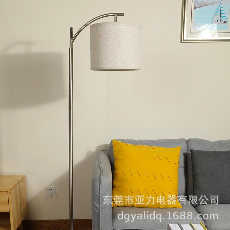 跨境亚马逊创意款现代简约LED落地灯卧室客厅书房轻奢落地灯